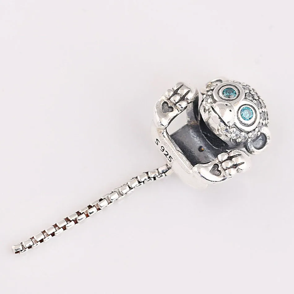 Оригинальная длинная змеиная цепочка с хвостом блестящая обезьянка