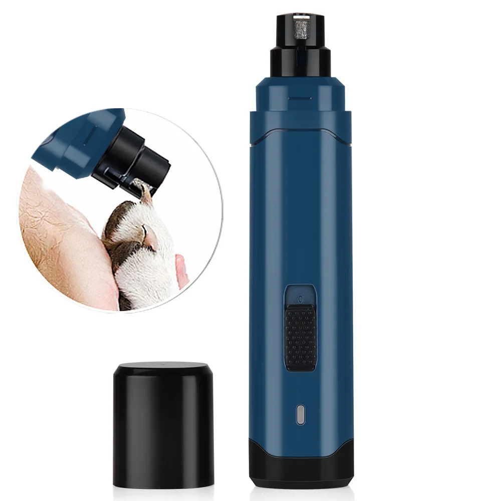 

USB Rechargeable Dog Nail Grinder Electric Dog Nail Clippers Painless Cat claws Pet Nail Cutter For Dogs Clipper Grooming Trimme