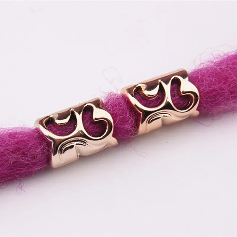 10 шт. Позолоченные пластиковые клипсы клипса Dreadlock манжета Модный парик