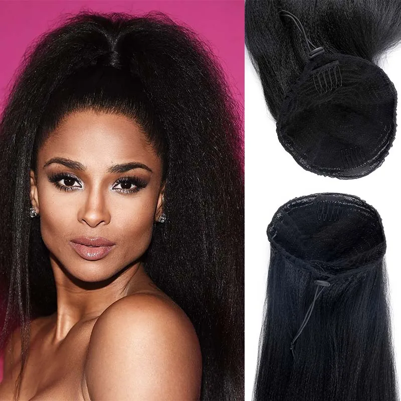 MUMUPI шнурок конский хвост синтетические волосы на заколках для наращивания 22