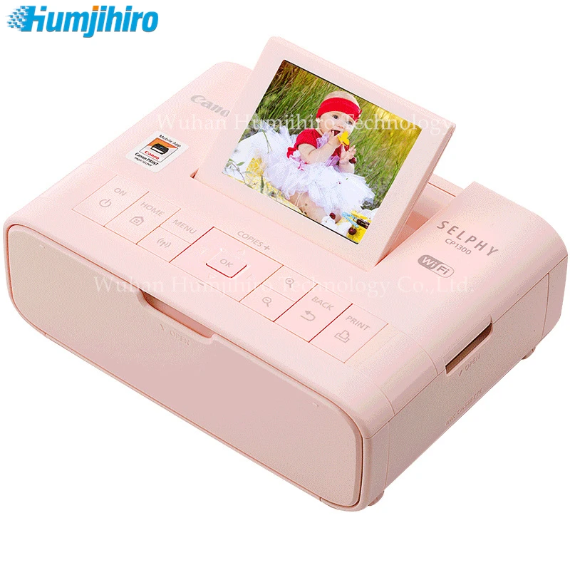 

Портативный фотопринтер CP1300, Wi-Fi, беспроводной компактный домашний цветной мини-фотопринтер с фотобумагой KL-36IP 5INS для IOS, Android