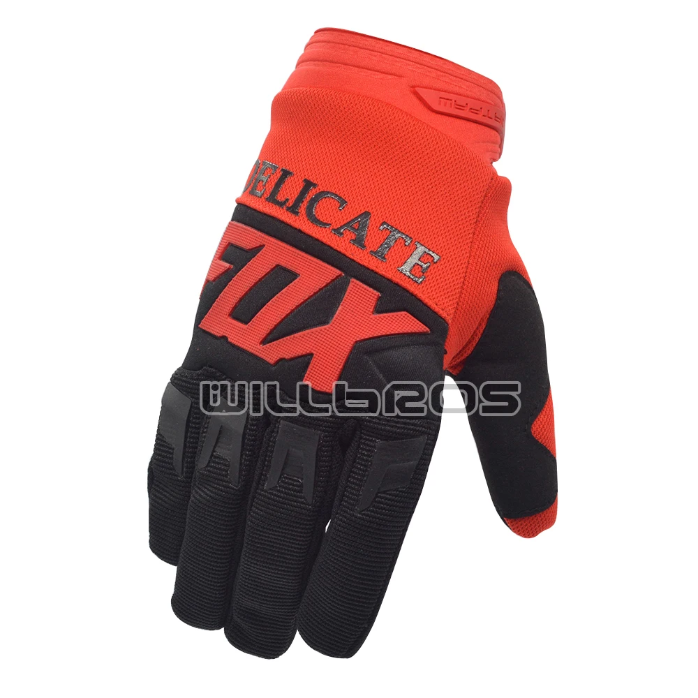 Нежный лиса горный велосипед внедорожный Guantes ATV Езда на велосипеде Cross Racing Enduro
