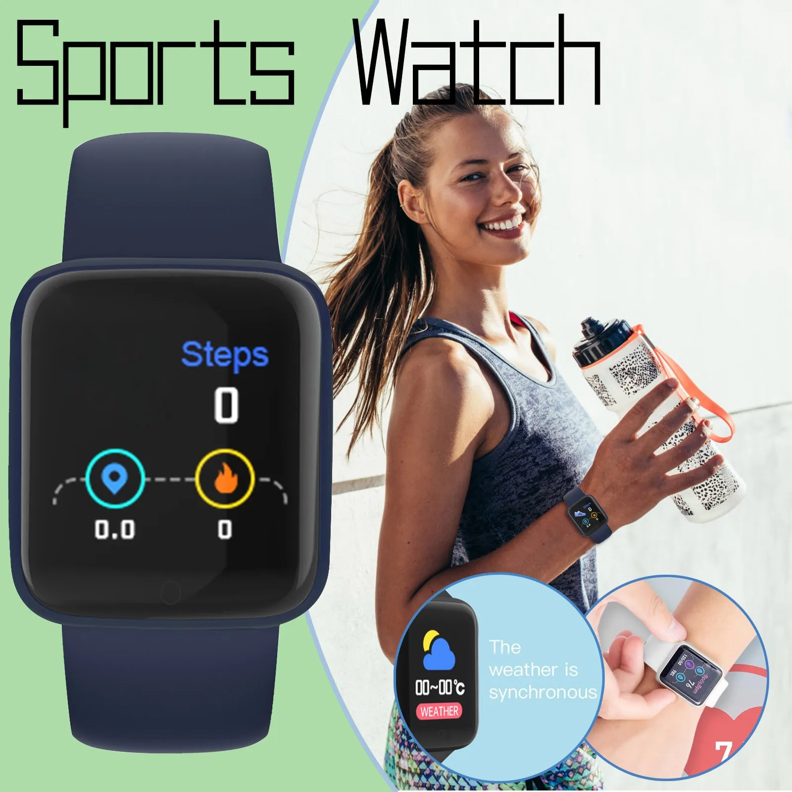 

Smart Watch Men Women Heart Rate Blood Pressure Monitor Fitness Tracker Watch Smart Bracelet Smartwatch For Android and IOS