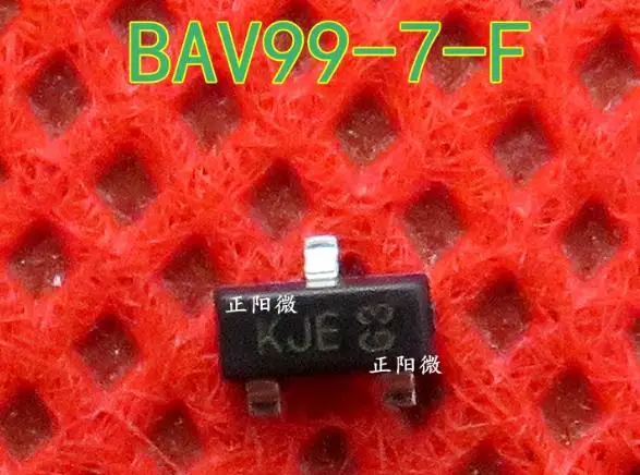 

New original BAV99-7-F BAV99 75V 350MW SOT-23 IC 500pcs/lot