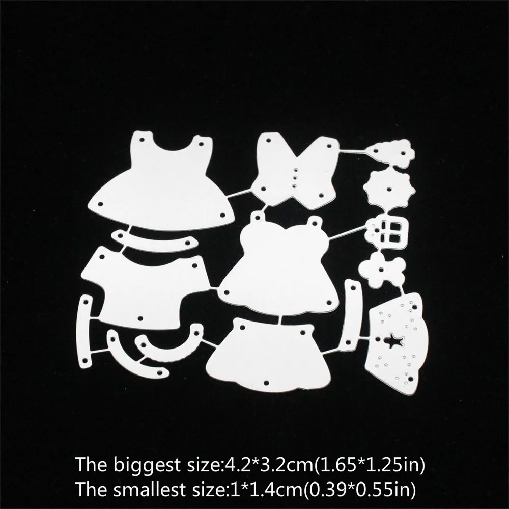 pp craft gingerbread family add on clothes металлические режу