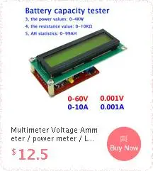 3S 4S 5s 7S 8S 10S 12S 13S 12V 24V 36V 48V литий-ионный аккумулятор монитор емкость приборная панель оставшаяся детектор Тестер