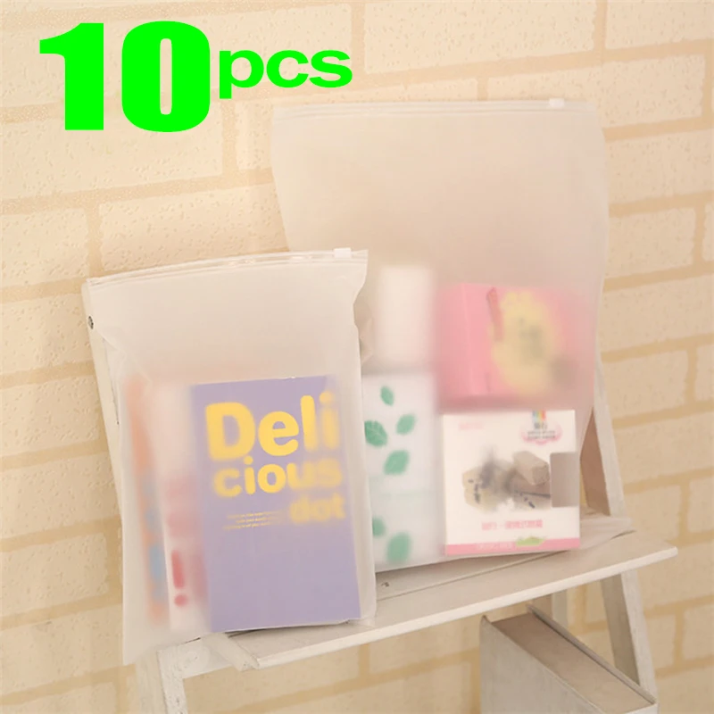 

Wholesale 10pcs/lot Portable Storage Bag Matte Travel Luggage Partition Storage Bags Clothes Underwear Packing Organizer Set