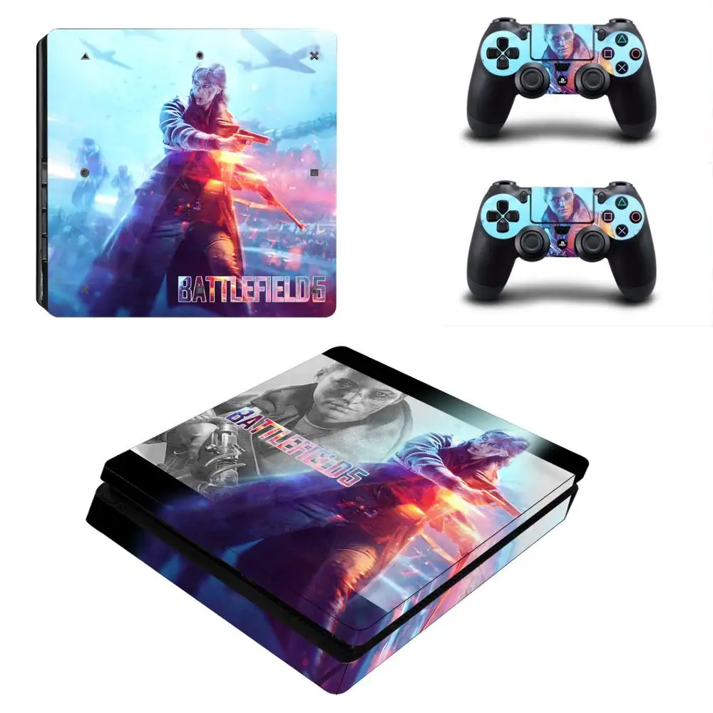 Тонкая наклейка для игровой приставки PS4 с игровым боем PlayStation 4 тонкая консоли и