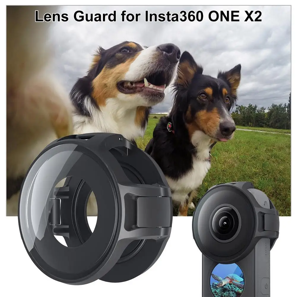 For Insta360 ONE X2 Premium Lens Guards 10m Waterproof Complete Protection Screen Cap Cover Camera Accessories HOT SALE | Электроника