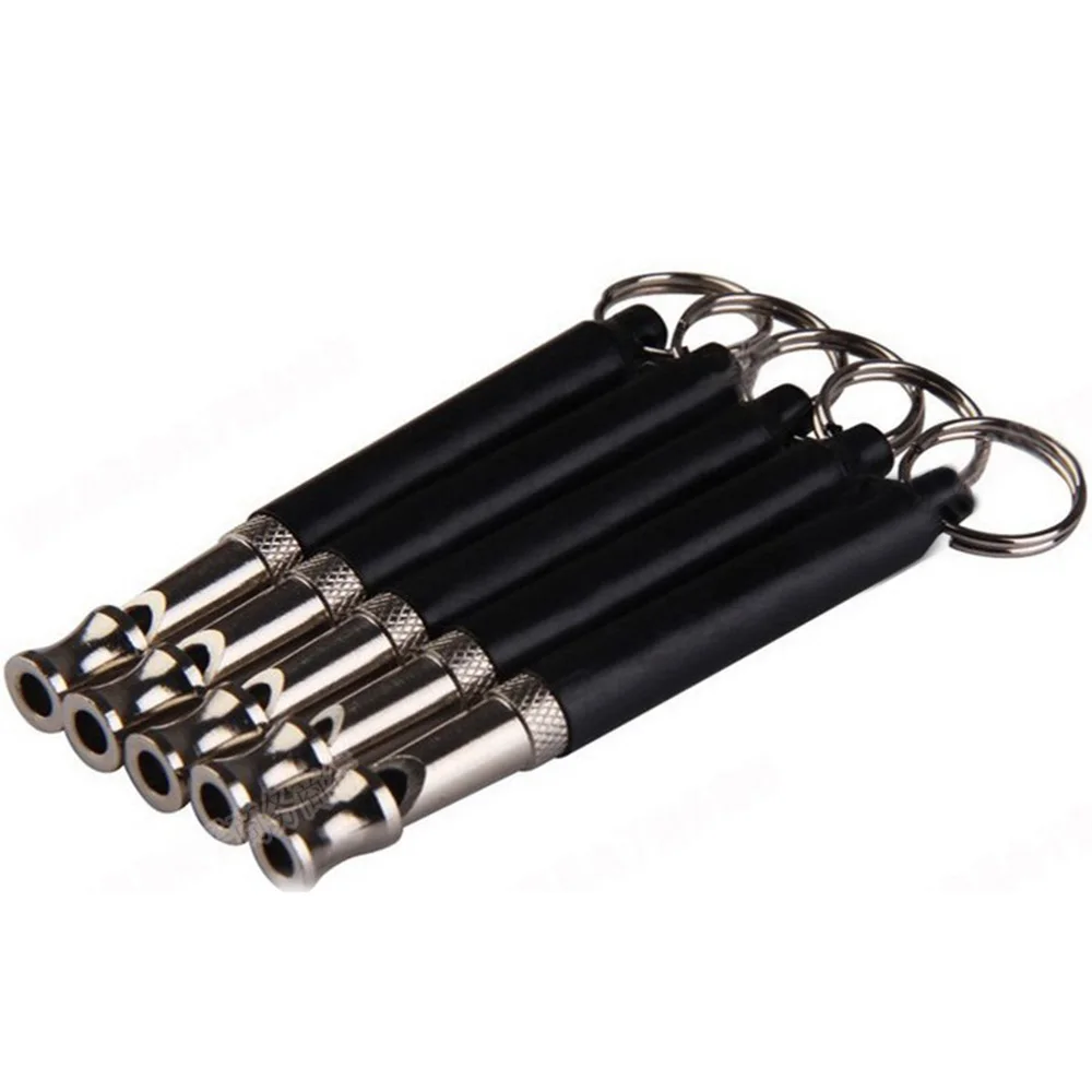 1 шт. Домашний питомец собака кошка для тренировок послушанию черный свисток