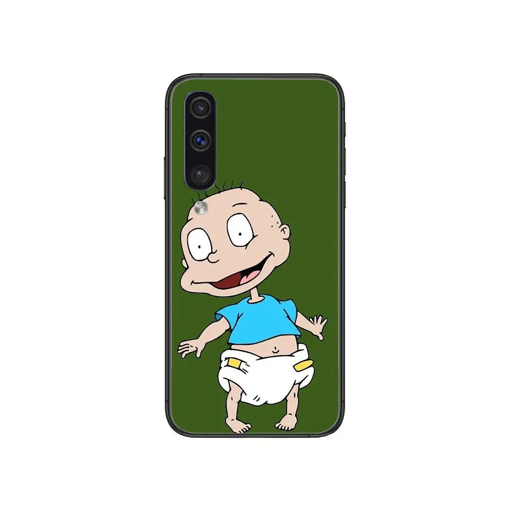 

carton Rugrat style Phone cover hull For SamSung Galaxy S 8 9 10 20 21 S30 Plus Edge E S20fe 5G Lite Ultra black soft