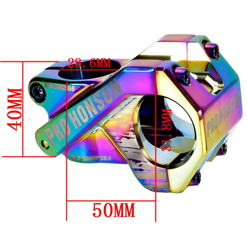 

0 Ultralight Bicycle Stem 31.8 35/50mm Aluminum Alloy CNC Mountain Bike