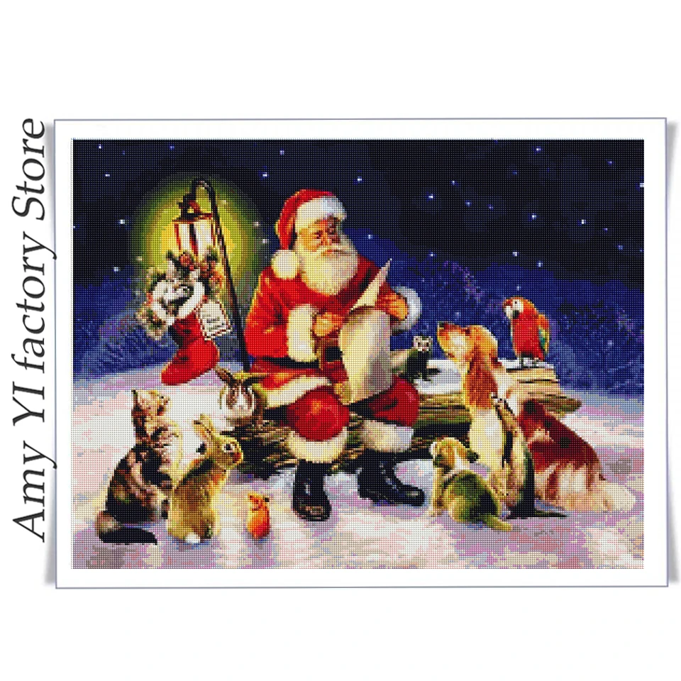 Новые квадратные Стразы Вышивка крестиком Алмазная мозаика 5D DIY бриллиантовый