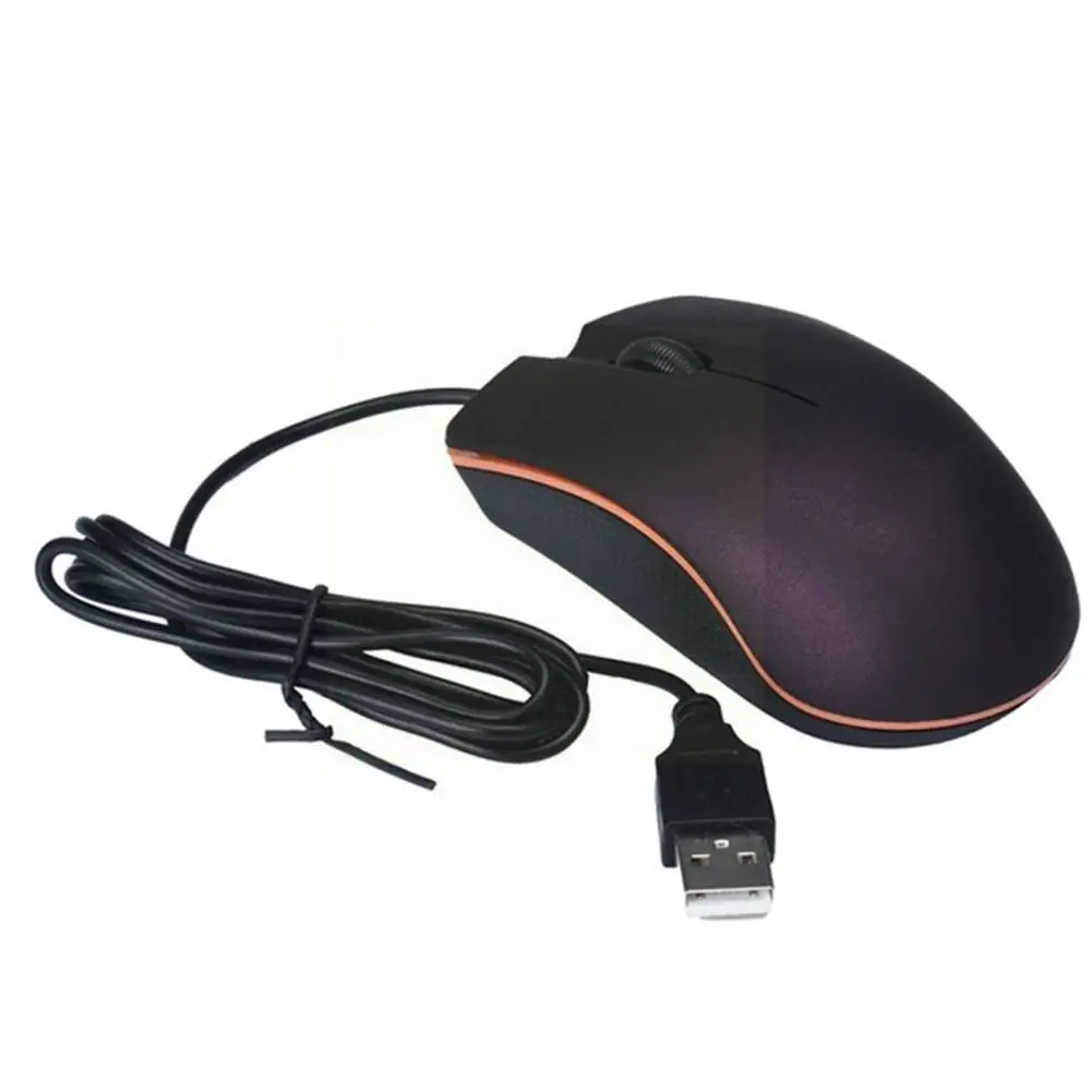 

Usb Mouse Wired Gaming 1200 Dpi Optical Computer Office Mouse For Pc Notebook Laptop Computer E-sports Cable Usb Game Wire M1q0