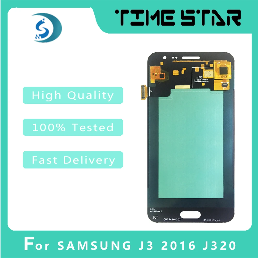Сменный сенсорный ЖК дисплей AMOLED для Samsung Galaxy J3 2016 J320 J320A J320F J320P J320M J320Y J320FN|Экраны