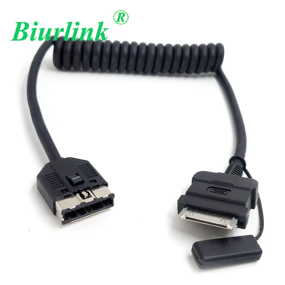 Biurlink Car AUX Audio Charging Adapter Cable for iPod 30Pin Connector Jaguar Land Rover Range Selected Models | Автомобили и