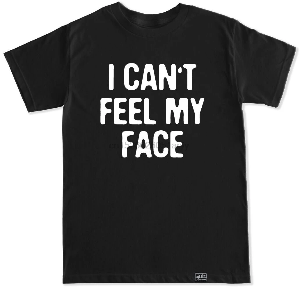 

I CAN FEEL MY FACE THE WEEKND RAP HIP HOP MUSIC FESTIVAL CONCERT EDM T SHIRT 100% Cotton Tee ShirtTops Wholesale Tee