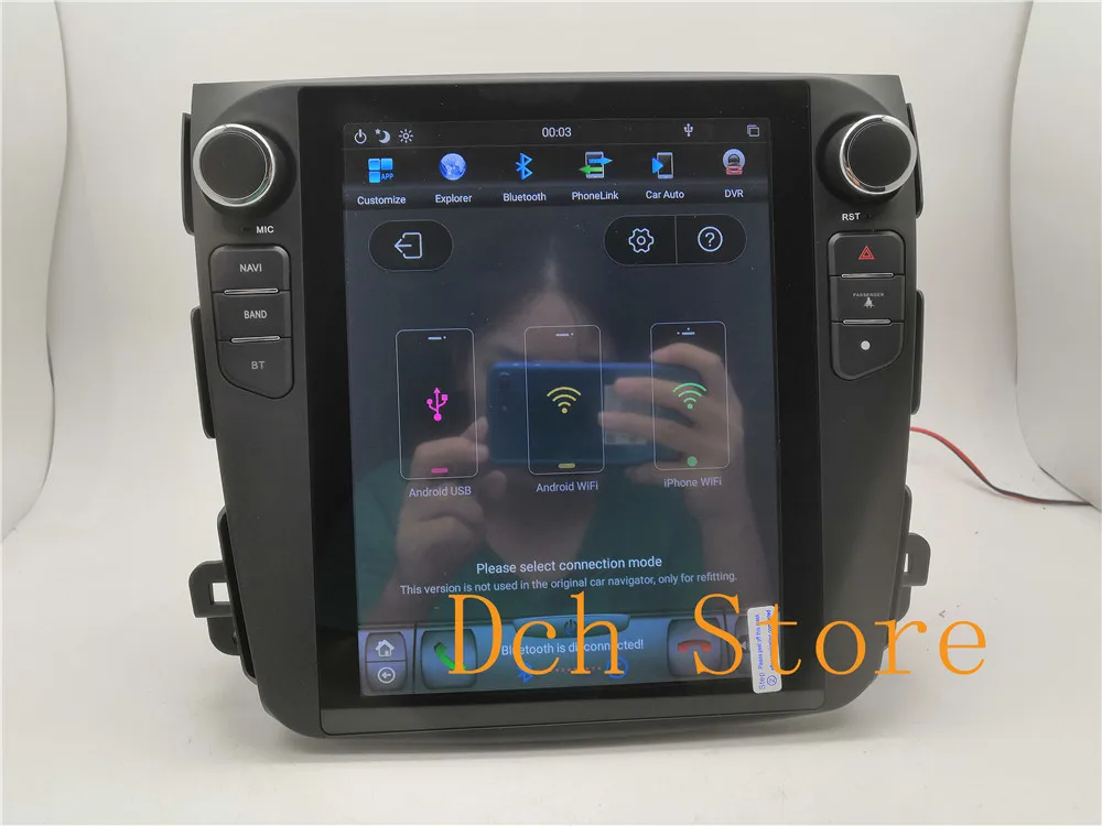 10,4 ''вертикальный экран Tesla стиль Android 8,1 автомобильный DVD gps плеер для MITSUBISHI outlander 2006-2012 PX6 CARPLAY радио навигатор