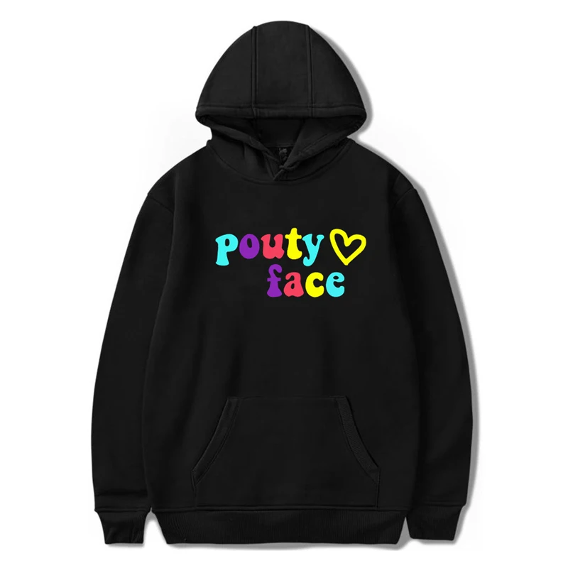 

Addison Rae Hoodies Women ADDISON FOR YOU Pouty Face Sweatshirt Man Hoodie Hip Hop Streetwear Fashion Womens Clothes