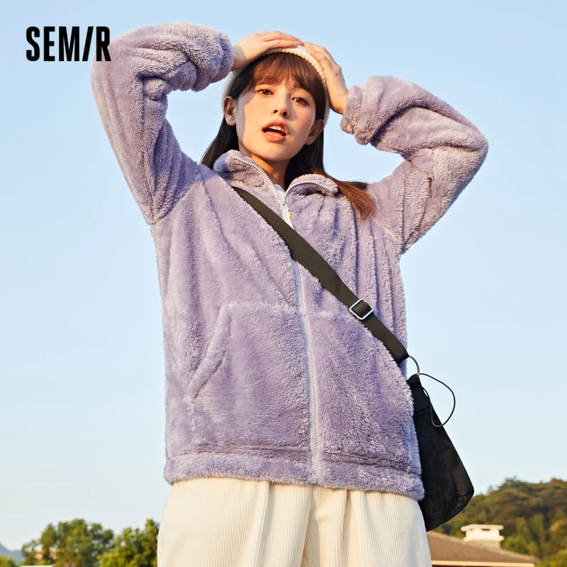 

Куртка SEMIR женская с вышивкой, свободная уличная одежда в европейском и американском стиле, осень