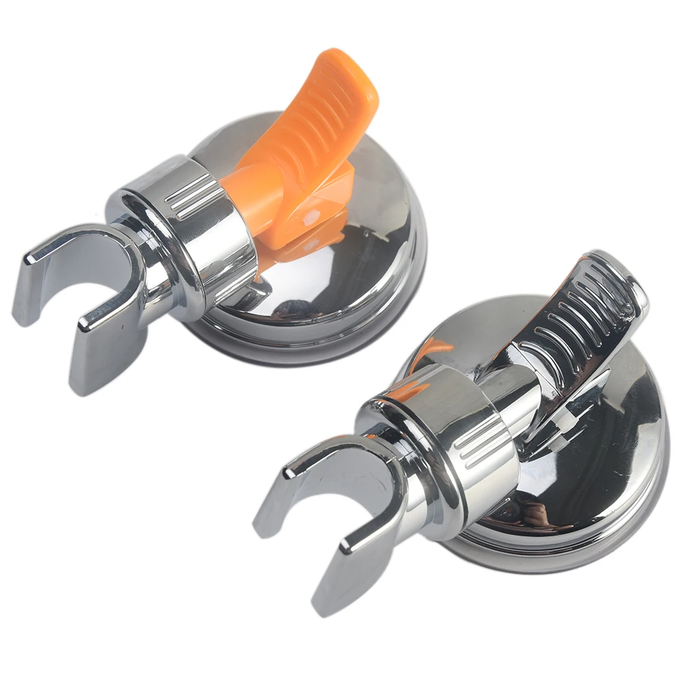 

Plastic Full Plating Wall Mount Shower Rail Head Home Replacement Adjustable Universal Accessories Bathroom Suction Cup Holder