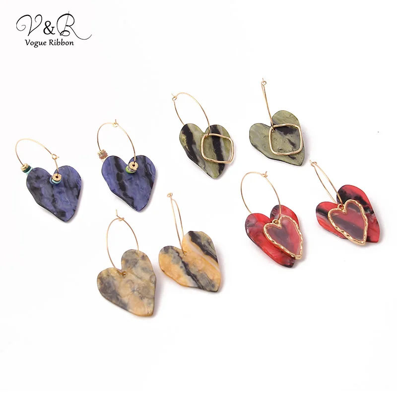 Сделай Сам ручная работа дневные подвески любовь сердце детали украшение модные