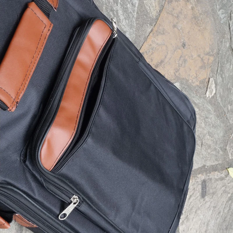 verdicken gitarre fall 8mm elektrische bass taschen 600d wasserdichte rucksäcke gitarre abdeckung mit schulter riemen schwarz handtaschen xa261m