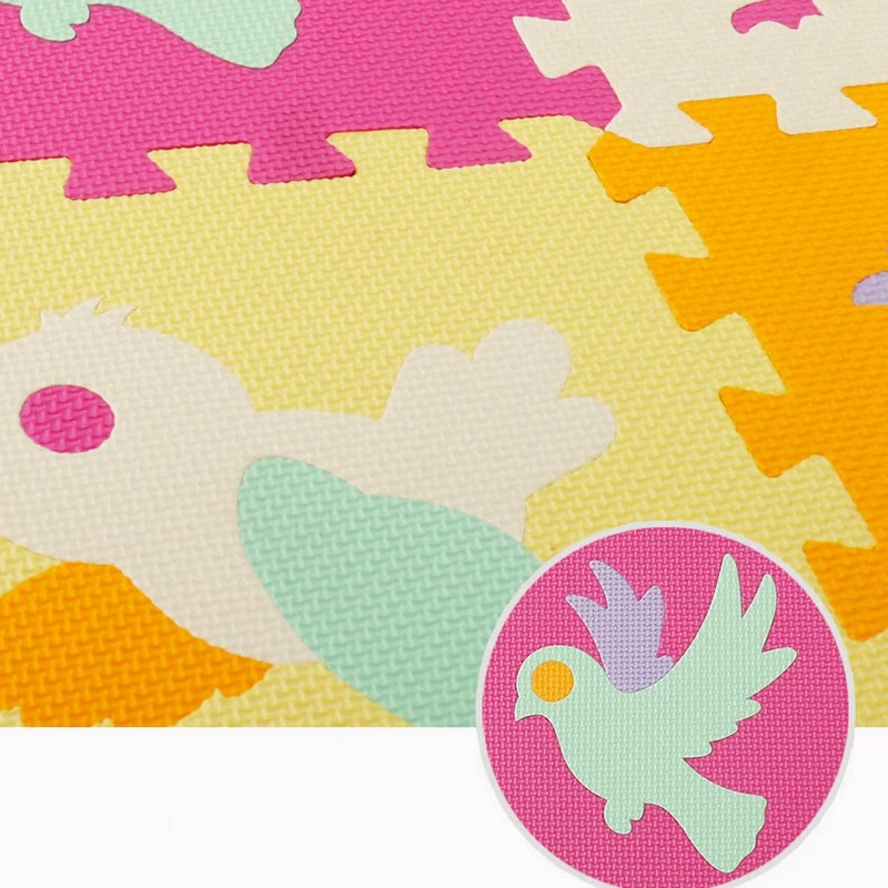 

25 Pcs Baby Floor Mats EVA Puzzle Mats Floor Tiles Exercise Baby Play Rugs Crawling Mats Toddler Carpets Activity Pads