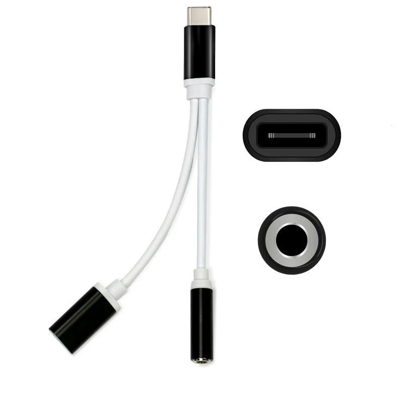 USB-кабель 2 в 1 со штекером 3 5 мм и разъемом | Мобильные телефоны аксессуары