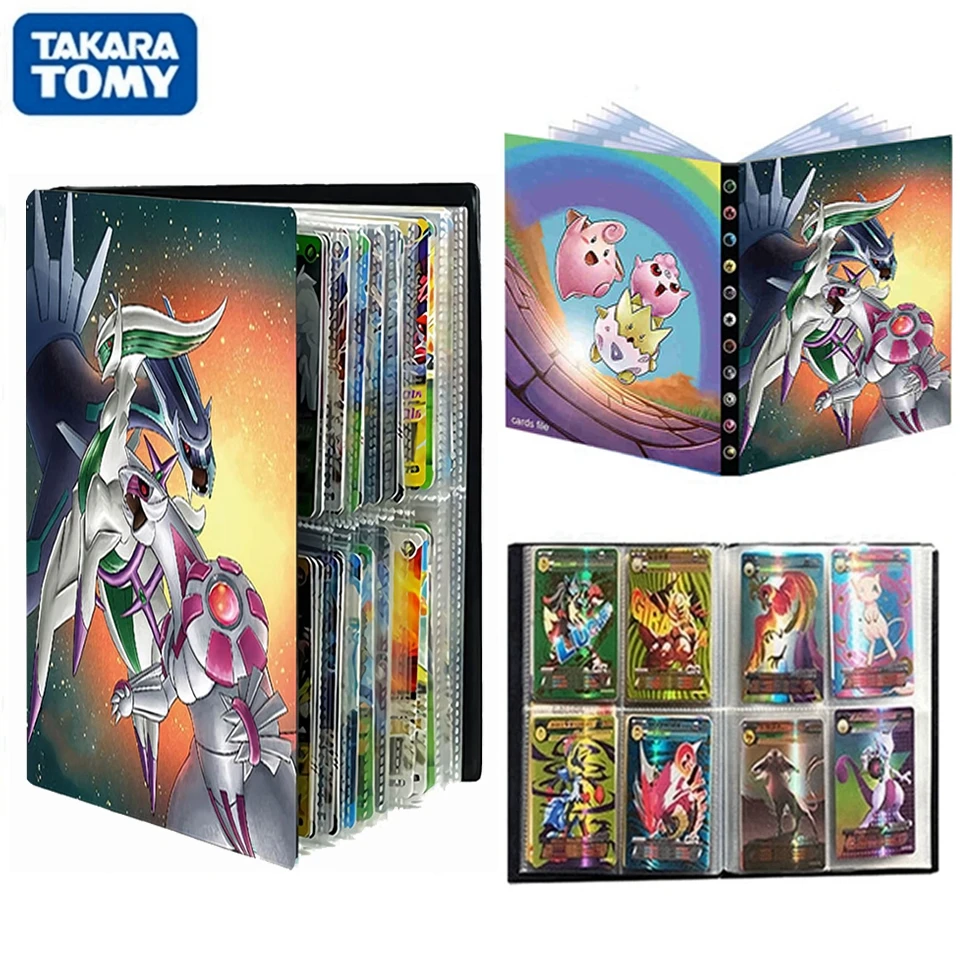 TAKARA TOMY 240 шт. Покемон карточки альбом книга крутой аниме Arceus папка мультфильм