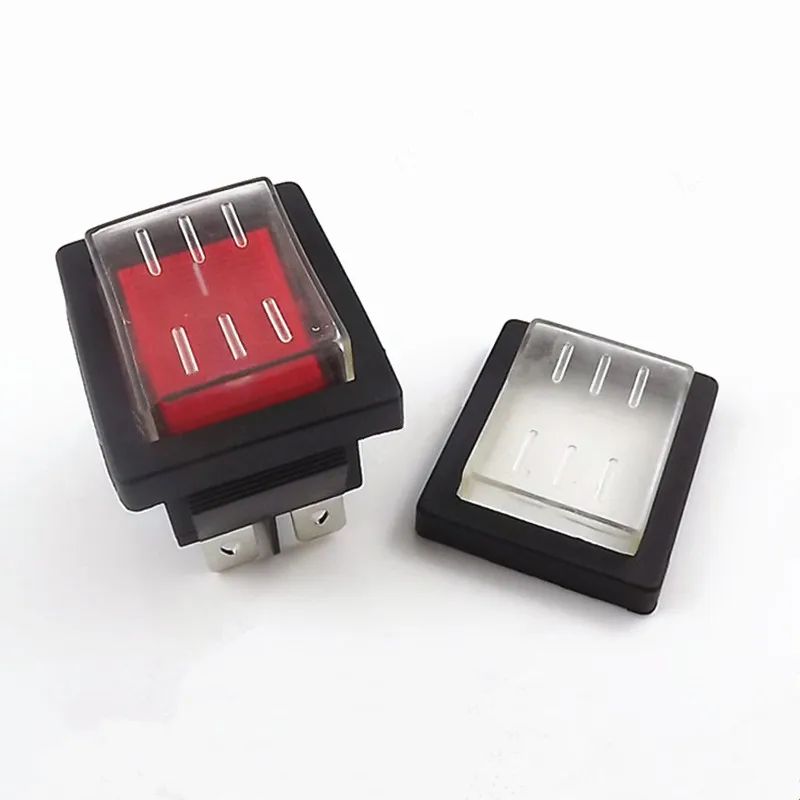 Переключатель питания KCD4 с прозрачной водонепроницаемой мягкой герметичной