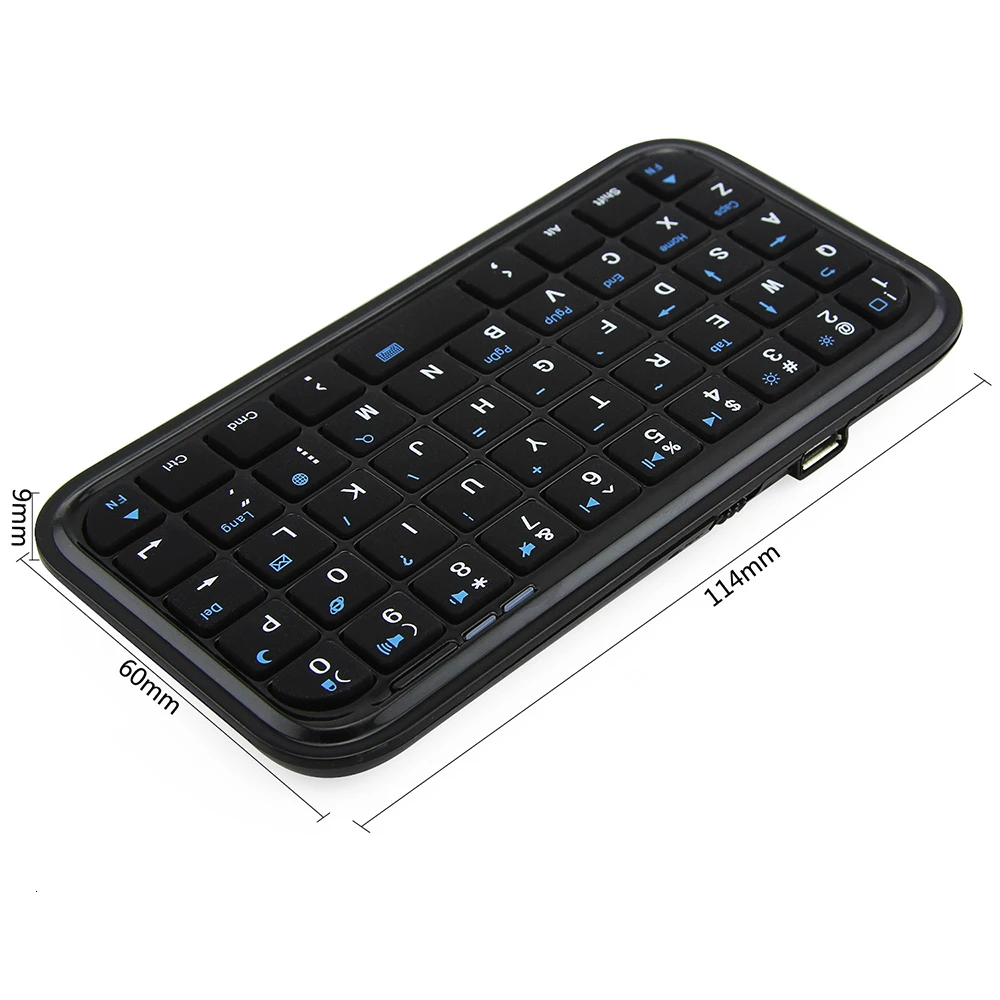 Bluetooth клавиатура 3 0 Ультра тонкая мини беспроводная перезаряжаемая игровая 49 Keycaps