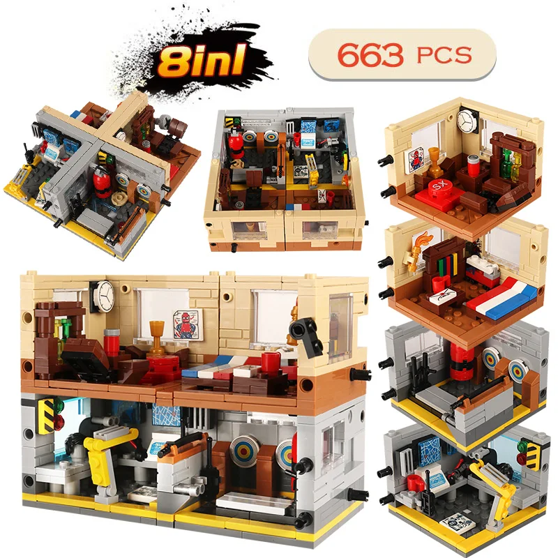 663 шт. база сцены совместим с завершающей Infinity военная модель строительные блоки