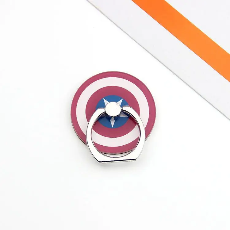 Universal Cartoon Finger Phone I Ring Holder Mobile Support Stand Superman Iron Man Spider for Huawei P30 Pro | Мобильные телефоны
