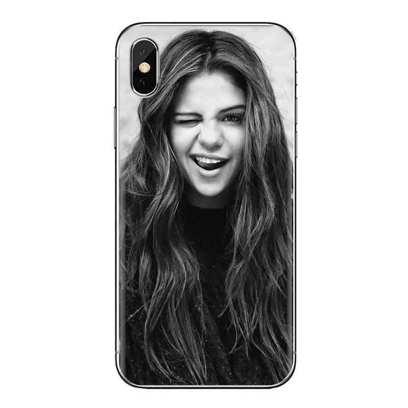 For Samsung Galaxy J1 J2 J3 J4 J5 J6 J7 J8 Plus 2018 Prime 2015 2016 2017 Selena Gomez Transparent Soft Shell Covers |