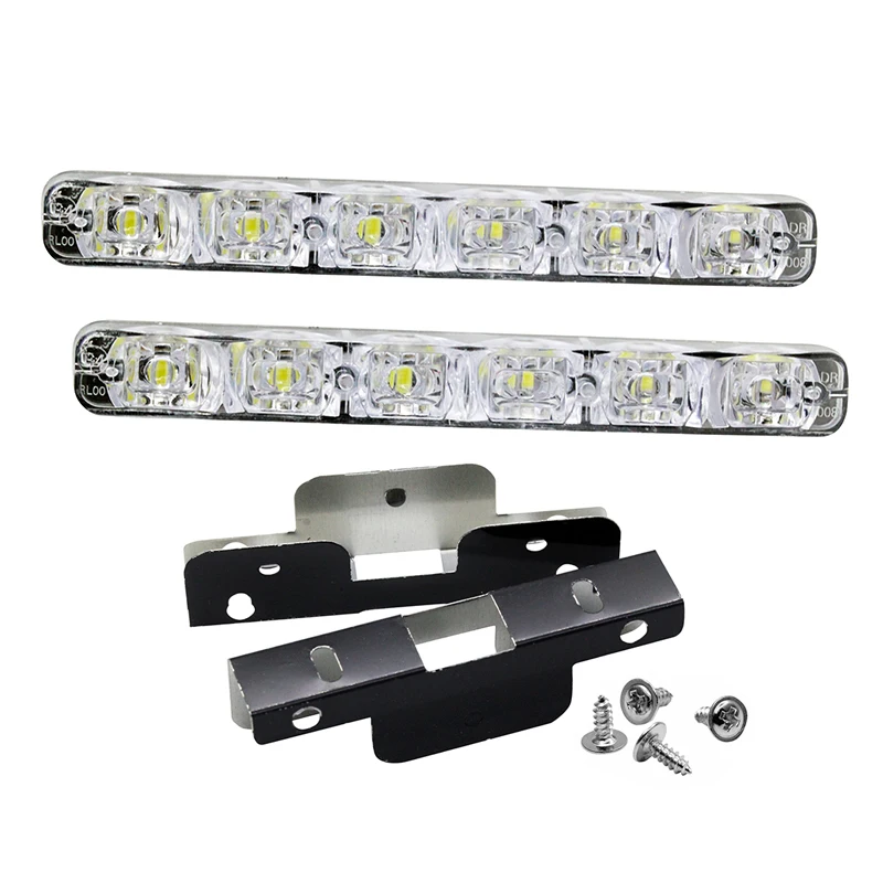 2 шт./комплект светодиодные противотуманные фары 6 светодиосветодиодный |