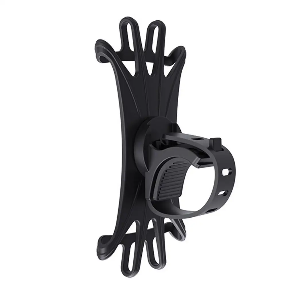 

Bicycle 360 Phone Holder For Universal Mobile Cell Mount Clip Holder Silicone Stand Phone Handlebar Bracket Bike T0Y6
