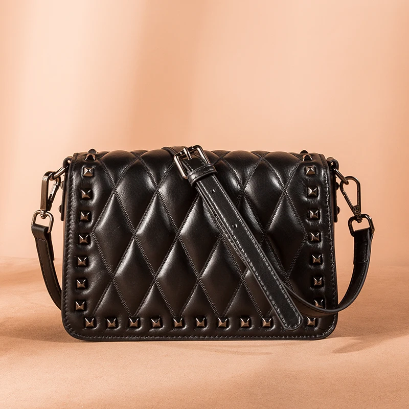 high quality small bags Genuine Leather for women 2019 shoulder Famous Brand female handbags crossbody luxury designer lady | Багаж и