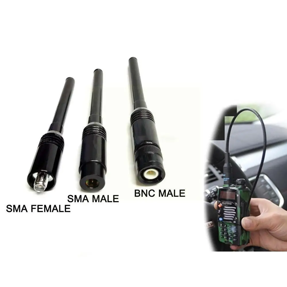 

1PCS RH775 SMA Male/SMA Female/BNC Telescopic Antenna RH-775 for UV-3R BAOFENG for LINTON LT-6100,LT-6188 Radio Station Ant C0G7