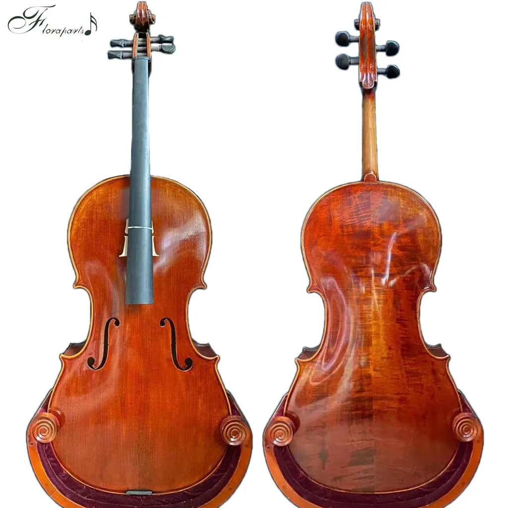 

Free Shipping Floraparts 4/4 Cello Copy Antonio Stradivarius 1716 100% Handmade Solid Wood Maple Spruce Top Grade Fitting FPVC01