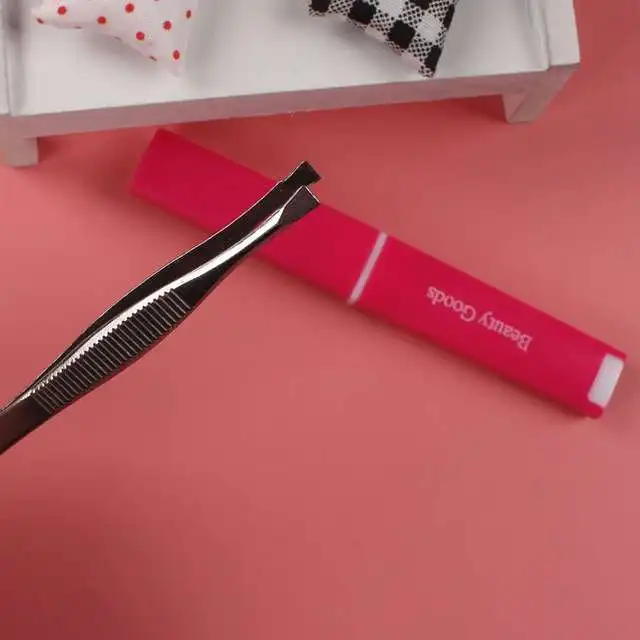 Пинцет 2021 Новый бровей женские изысканные коробочки из щипцы для в должны только