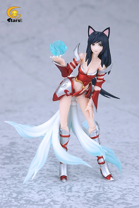 Подвижная экшн фигурка Ahri 1:12 Коллекционная модель новинка|Игровые фигурки и