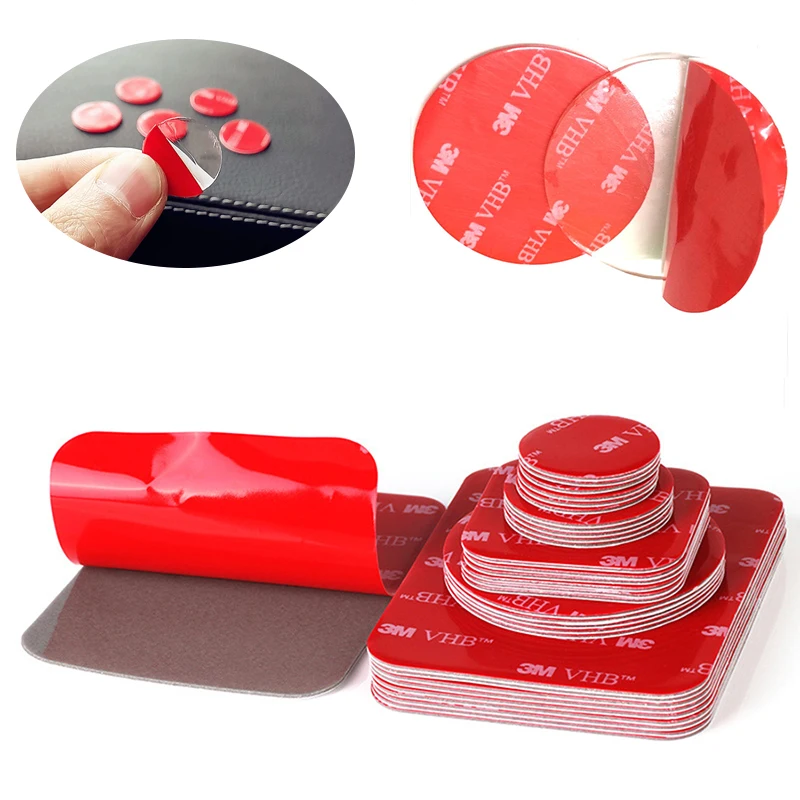 Лента Клейкая Автомобильная двусторонняя 3 м с прочной пеной черная