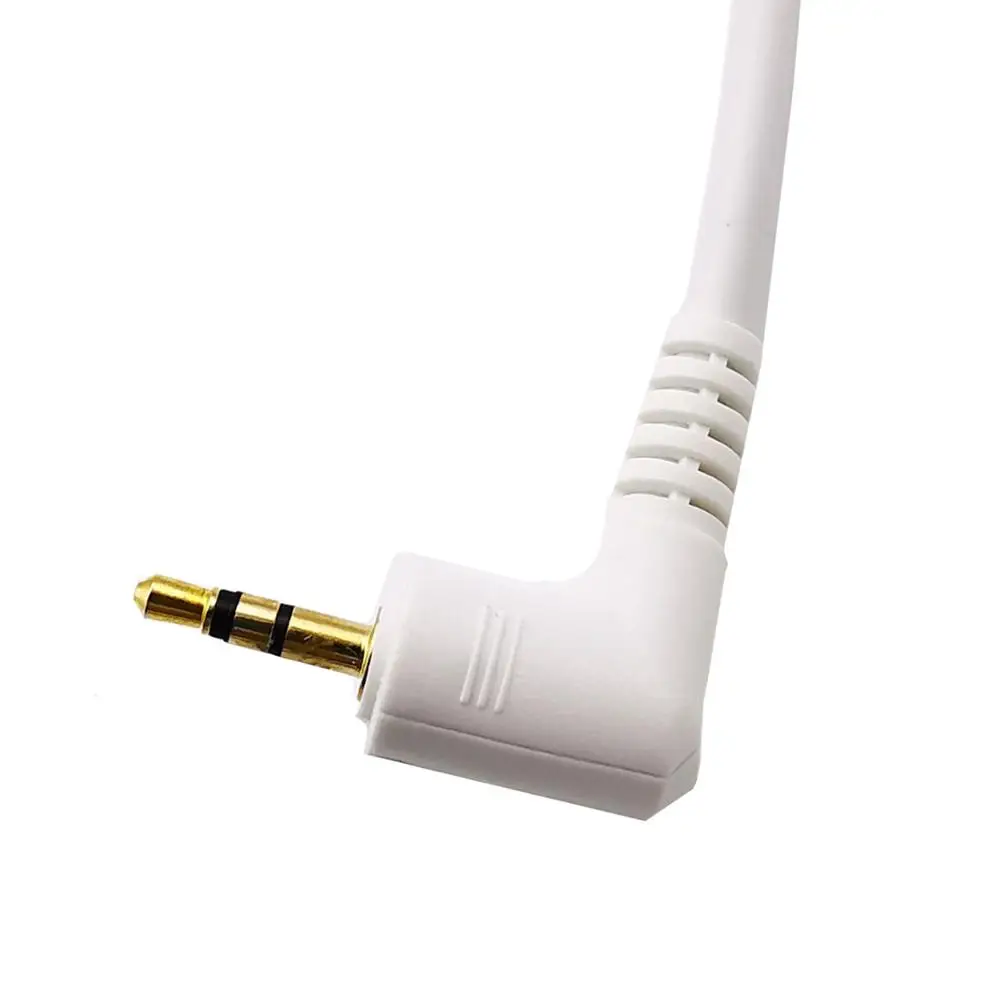 Белый позолоченный локоть 2 5 мм 3 уровня революция Женский удлинитель Кабель