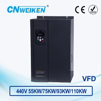 wk600 vector control frequency converter 55kw75kw93kw110kw three phase 440v variable frequency inverter for motor vfd