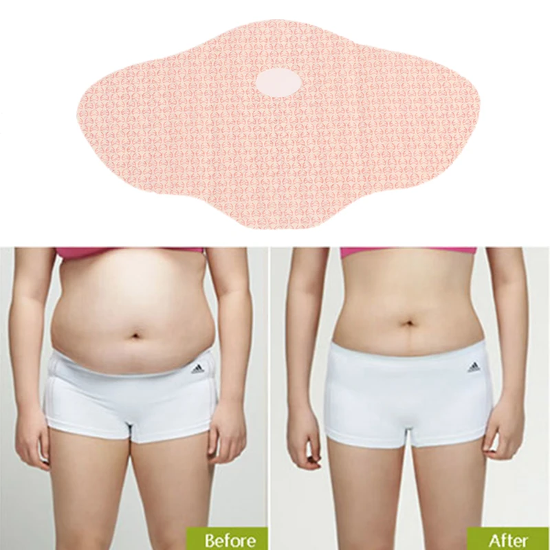10 шт. пластырь для быстрого похудения живота сжигания жира инструмент без