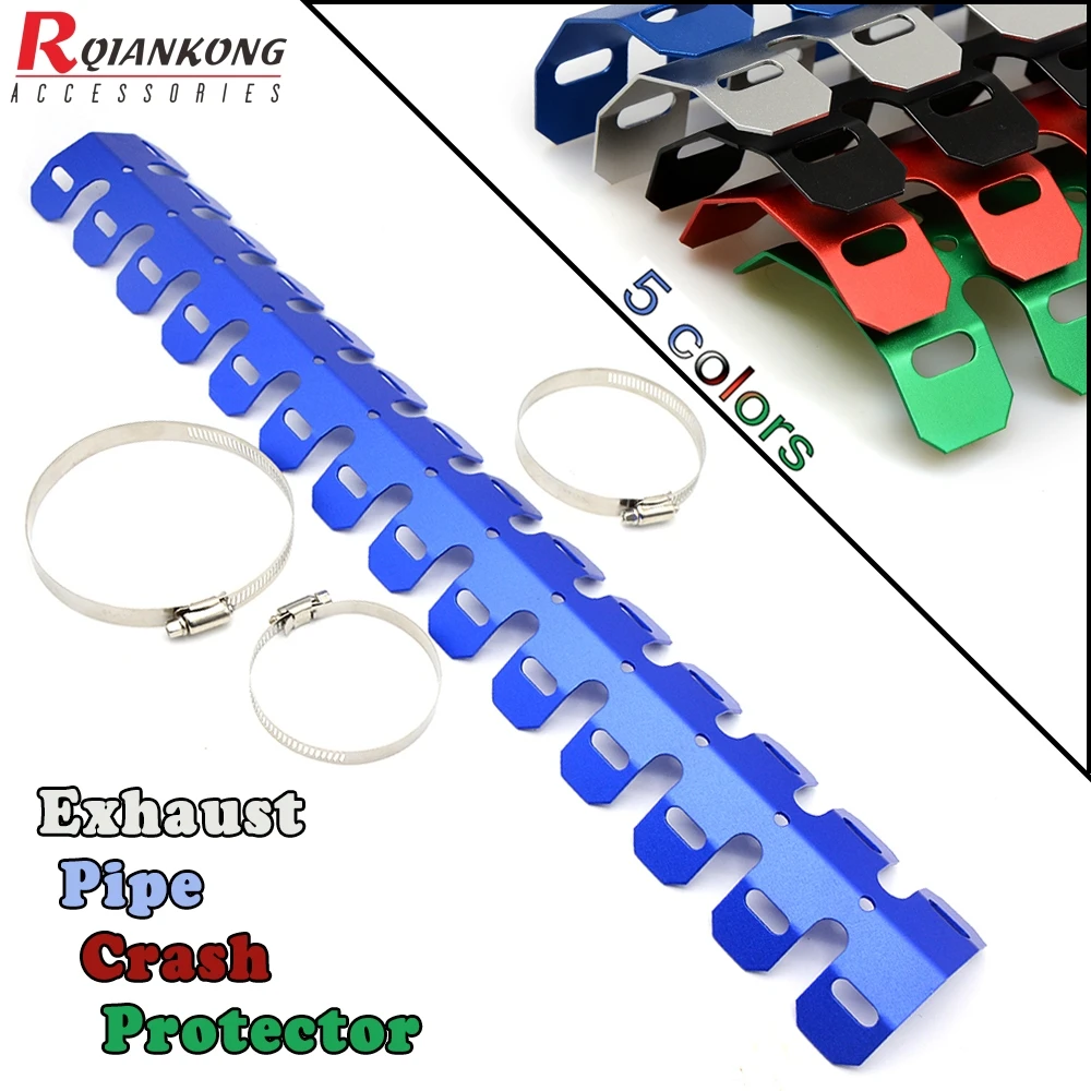 Motocross Exhaust Muffler Pipe Leg Protector Dirt bike Heat Shield Cover FOR Suzuki V-Strom 1000 C109RT GSX-S1000 ABS GSX1250 FA |