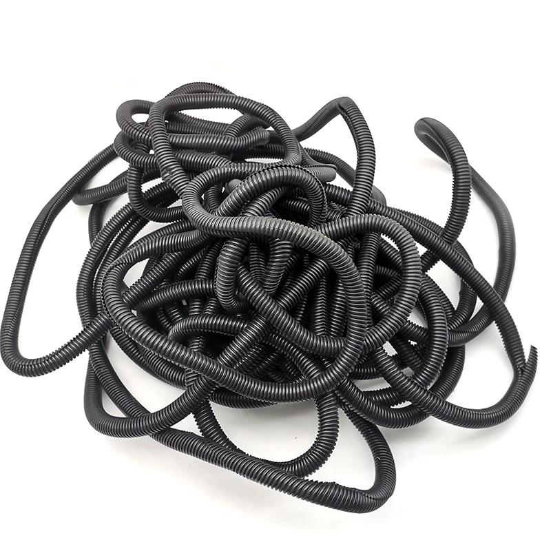 

18.5mm 20m Car Split Wire Loom Conduit Polyethylene Tubing Sleeve Black
