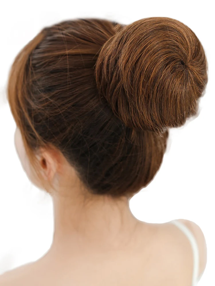 MUMUPI девушки кудрявые резинки шиньон с резиновой лентой синтетические волосы