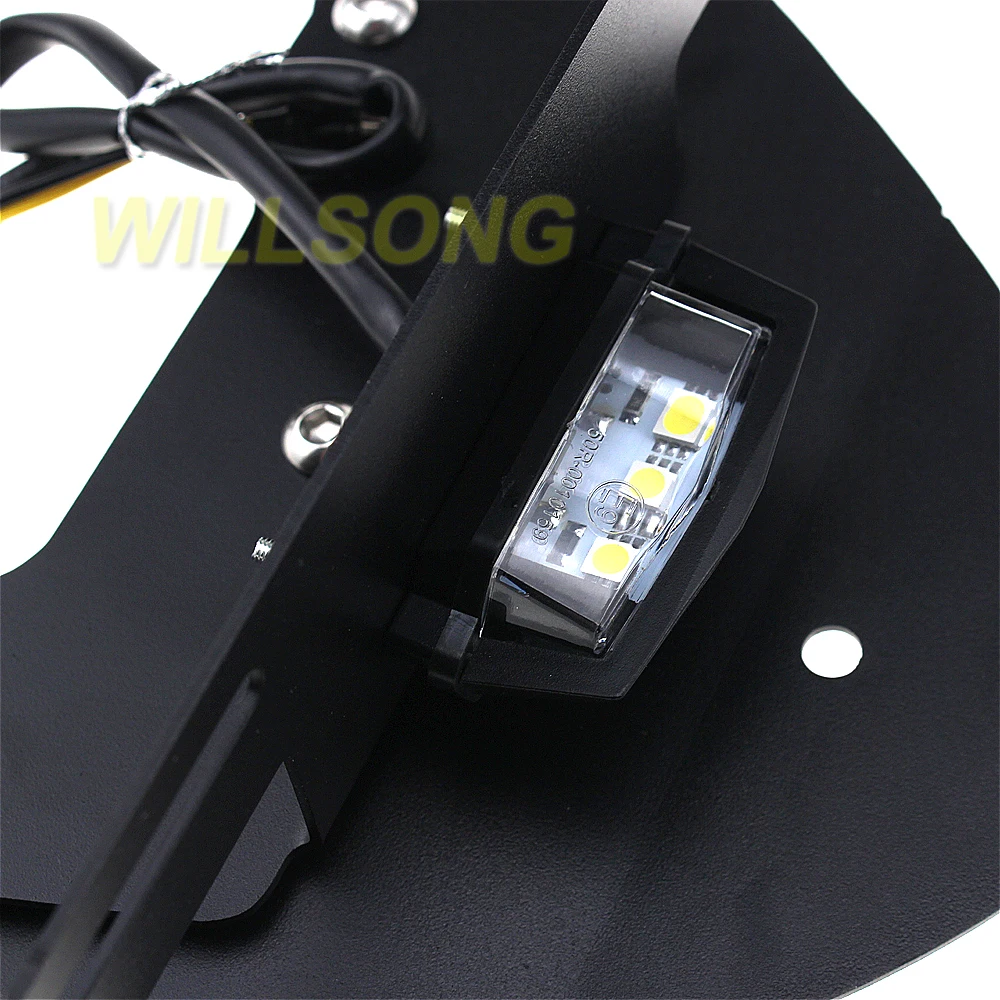 

Registration License Plate Frame Holder For BMW S1000RR S1000R HP4 Motorcycle Tail Tidy Fender LED Eliminator Stand Support